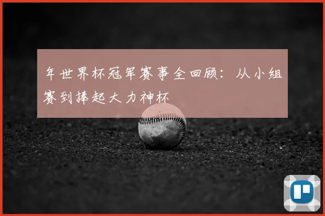 年世界杯冠军赛事全回顾：从小组赛到捧起大力神杯